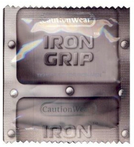 Caution Wear Iron Grip premium latex condoms ❤️ WorldCondoms